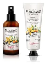 Comprar Marchand D Aromes Kit Crema De Manos Cuerpo Y Fragance Mist Fragancia Vainilla y Neroli