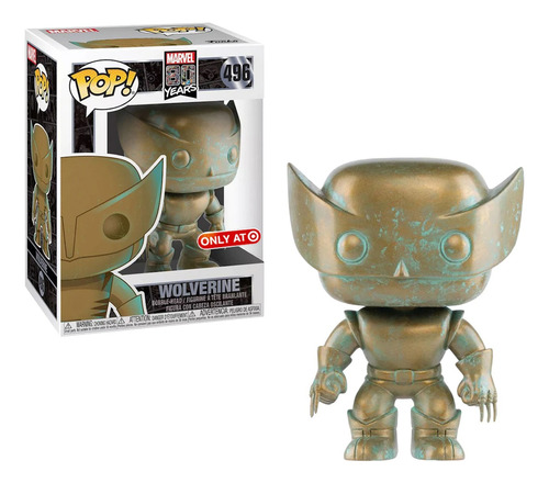 Funko Pop Marvel 80 Year - Wolverine #496 Exclusivo