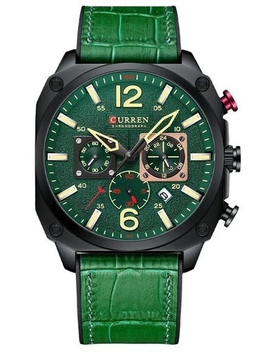 Reloj Curren Hombre Verde Modelo 8398