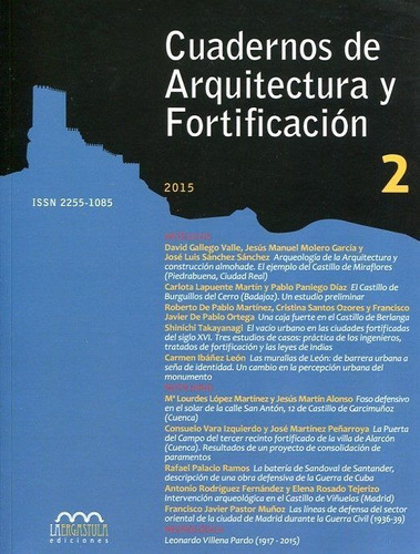 Cuadernos de Arquitectura y FortificaciÃÂ³n 2, de Varios autores. Editorial La Ergástula, tapa blanda en español