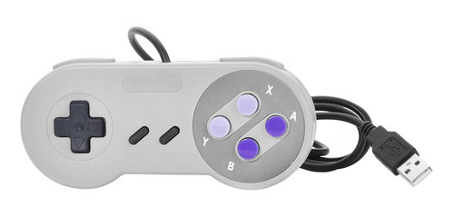 Mando Joystick De 4 Botones Super Nintendo Snes Usb Game Con