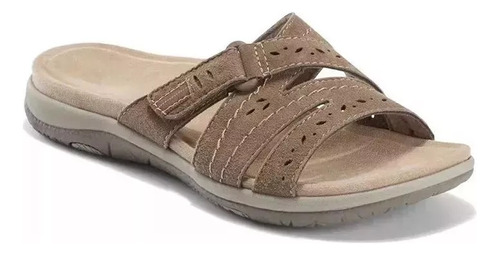 Sandalias Dama Playa Ortopédicas Zapatos Flexi Para Mujer