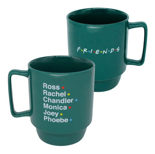 Caneca Tina Friends Nomes 400ml - Friends