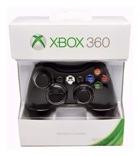 Control Inalámbrico Para Xbox 360-negro Garantiazados