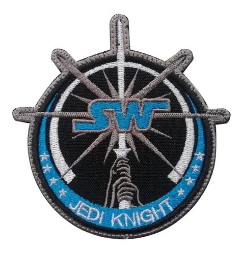 Parches Bordados Star Wars Jedi Knight - Sable De Luz