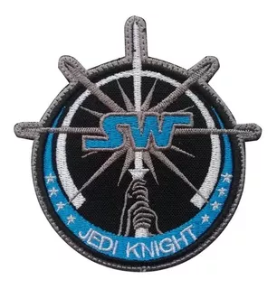 Parches Bordados Star Wars Jedi Knight - Sable De Luz