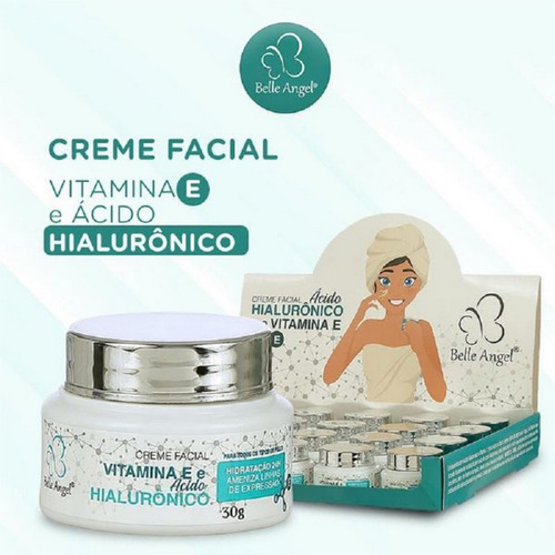Imagem 3 de 10 de Combo Sabonetes Máscara Facial Creme Hidratante Belle Angel