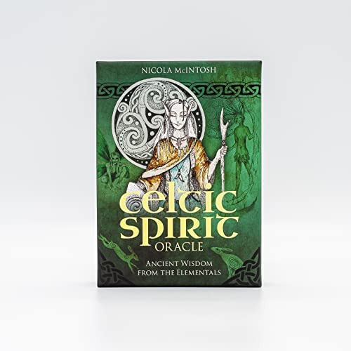 Celtic Spirit Oracle: Ancient Wisdom From The Elementals (36 Gilded-edge Full-color Cards And 112-page Book), De Mcintosh, Nicola. Editorial Rockpool Publishing, Tapa Blanda En Inglés
