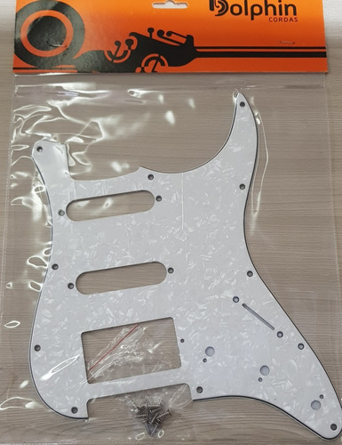 Escudo Guitarra Strato Dolphin Hss 3 Camadas Escolha Cor !!!