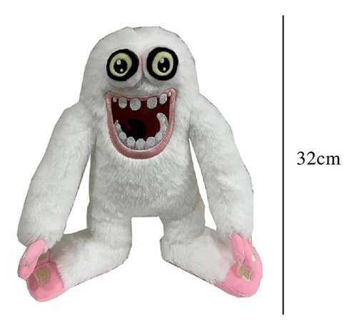 Peluches My Singing Monsters | Furcorn | Mammott | 32cm