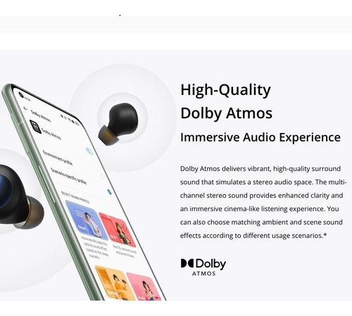 Realme Buds Q2s Audífonos Bluetooth Inalámbricos Verdaderos Color Blanco