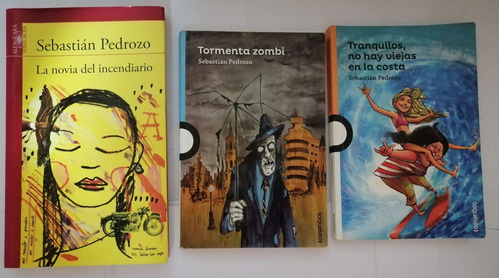 Lote De 3 Libros De Sebastián Pedrozo