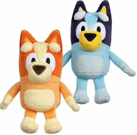 Imagen 4 de 4 de Peluche Bluey - Talking Bingo - 9 Frases En Ingles - 30 Cm