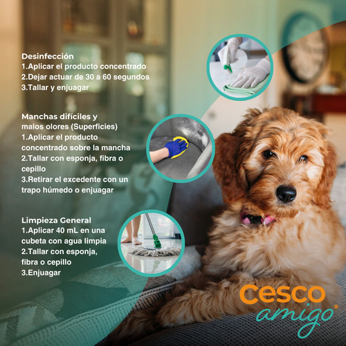 Cesco Amigo Limpiador Y Desinfectante