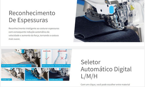 Overlock electrónico con transporte inteligente - Jack-C6