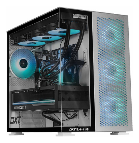 Pc Gamer Dxt Gaming Geforce Rtx 5080 Amd Ryzen 9 9900x 32gb Ddr5 Ssd 2tb Sistema Liquido Wifi Silver