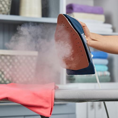 Plancha De Vapor Profesional Mod: Ir3373-3apla Color Azul