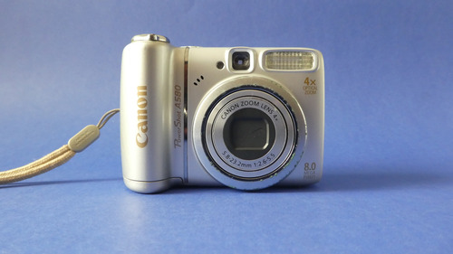 Camara Compacta Canon Power Shot A580 Is , 8 Mp . 4 X Zoom (Usado)