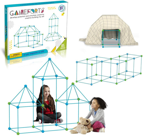 85pcs Juego Fuerte Para Los Niños Creativo Conjunto De...