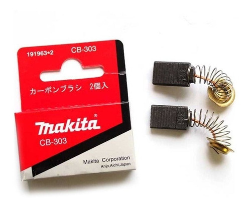 Carbones Escobillas Originales Makita Cb 303 Ps