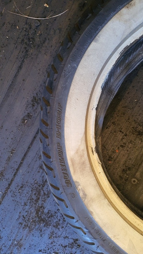 *73 Llanta Dunlop D402f Mt90b16 Harley Davidson 72h Delanter (Usado)