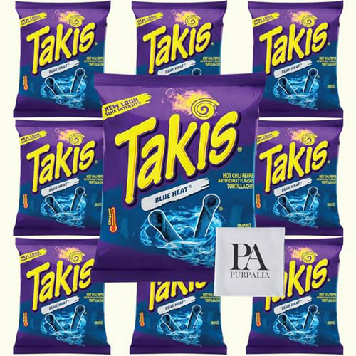 Takis Blue Heat - Chips De Maíz Muy Picantes