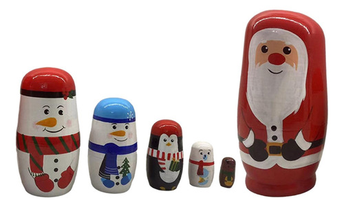 Muñecas Matryoshka De Navidad, Muñecas Coleccionables