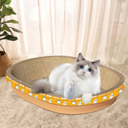 Tablero Rascador De Cartón Para Gatos, Protector De L