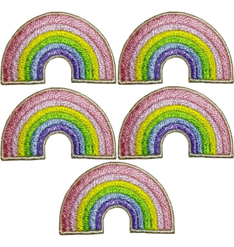 Ranger Return Set 5 De Pequeños Lindos Arco Iris Mini Niños