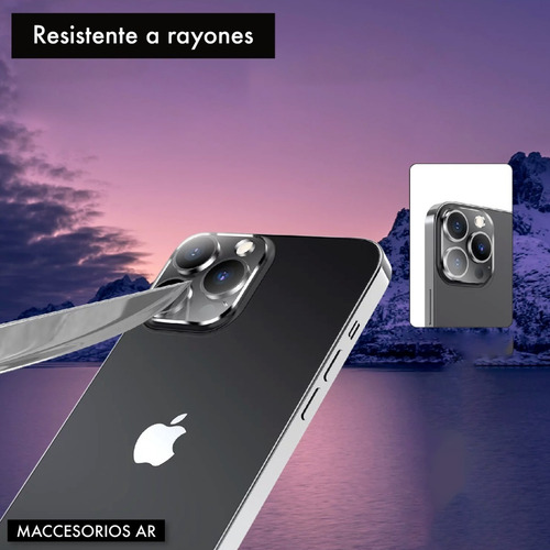 Imagen 6 de 10 de Vidrio Templado Para Cámara - Compatible iPhone 13 Pro Max