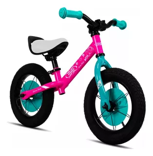 Bicicleta Infantil Aro 12 Pro X Balance Cor Rosa/azul Tamanho Do Quadro Único