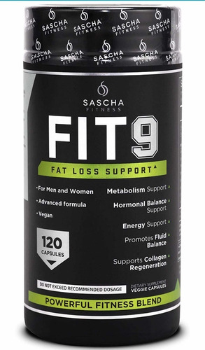 Suplemento Quemador Grasa - Fit 9 - Sascha Fitness Original 