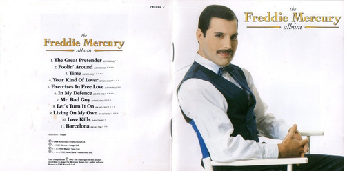 Cd Freddie Mercury The Album 1992 Usado