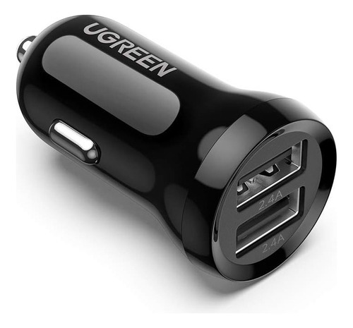 Cargador Celular Ugreen Dual Usb Auto Ultra Compacto 24 W