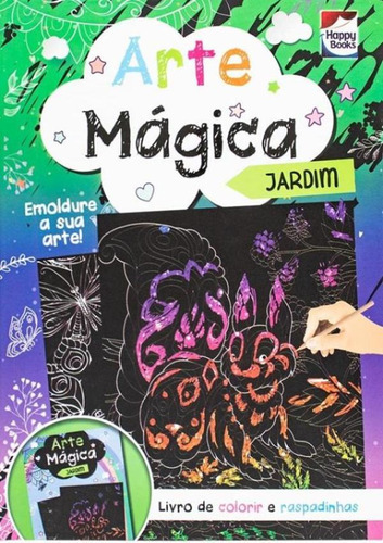 Arte Magica - Jardim: Arte Magica - Jardim, De Brijbasi Art Press. Editora Happy Books, Capa Dura, Edição 1 Em Português, 2023
