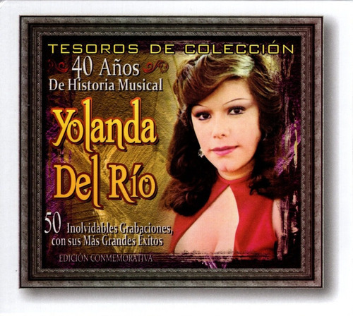 Yolanda Del Rio Tesoros De Coleccion Box 3 Discos Cd