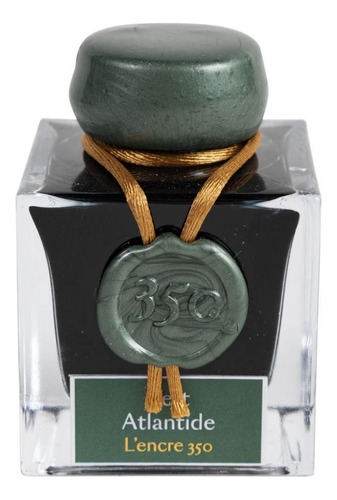 Tinta Para Caneta Tinteiro J. Herbin Vert Atlantide 50ml