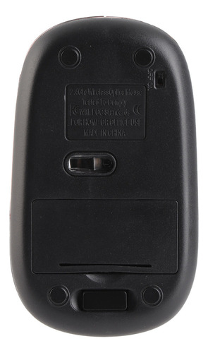 - Ratón Portátil Inalámbrico Ultradelgado Mini Óptico De