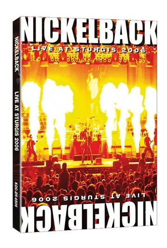 Nickelback Live At Sturgis 2006 Dvd Digipak Lacrado Hard Top