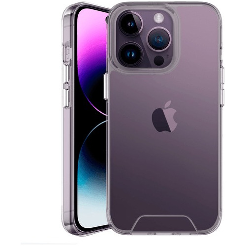 Case Funda Space Drop Para iPhone 14 Pro Max - Transparente
