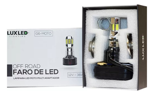 Kit De Led Moto Multi Adaptador 12v 36w 22000 Luxled