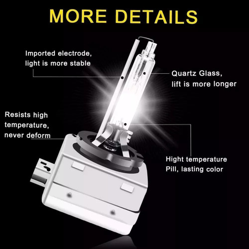 Par Ampolletas D1s Xenon D1s 6000k 55w Repuesto Oferta