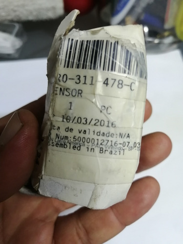 Sensor Regulador De Revoluciones 2r0311478c