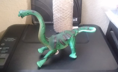 2000 Hasbro Jp Green Brachiosaurus Dinosaur Figure 20 Cms