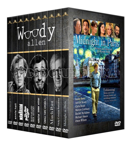 Coleccion Woody Allen 10 Dvds Pack Peliculas Films