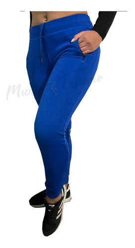 Buzo Jogger De Mujer Pitillo Sin Polar (varios Colores)