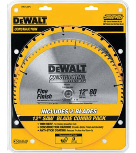 Dewalt Hoja De Sierra Ingletadora De 30,4 Cm, Corte Cruzado,