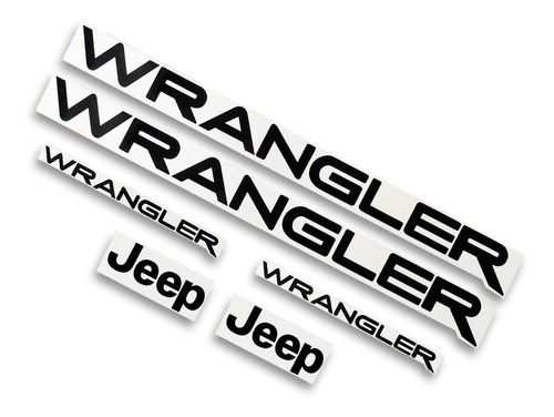 Jeep Wrangler Calcomanias Diseño 100% Original.