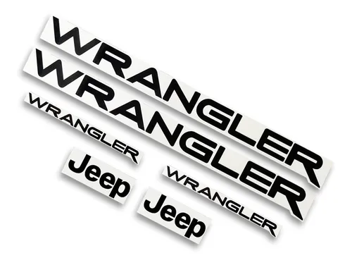 comprar Jeep Wrangler Calcomanias Diseño 100% Original.