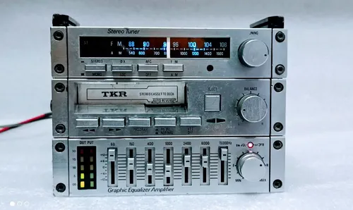 Radio Toca Fita Tkr Made In Japan Raridade Em Foco | MercadoLivre